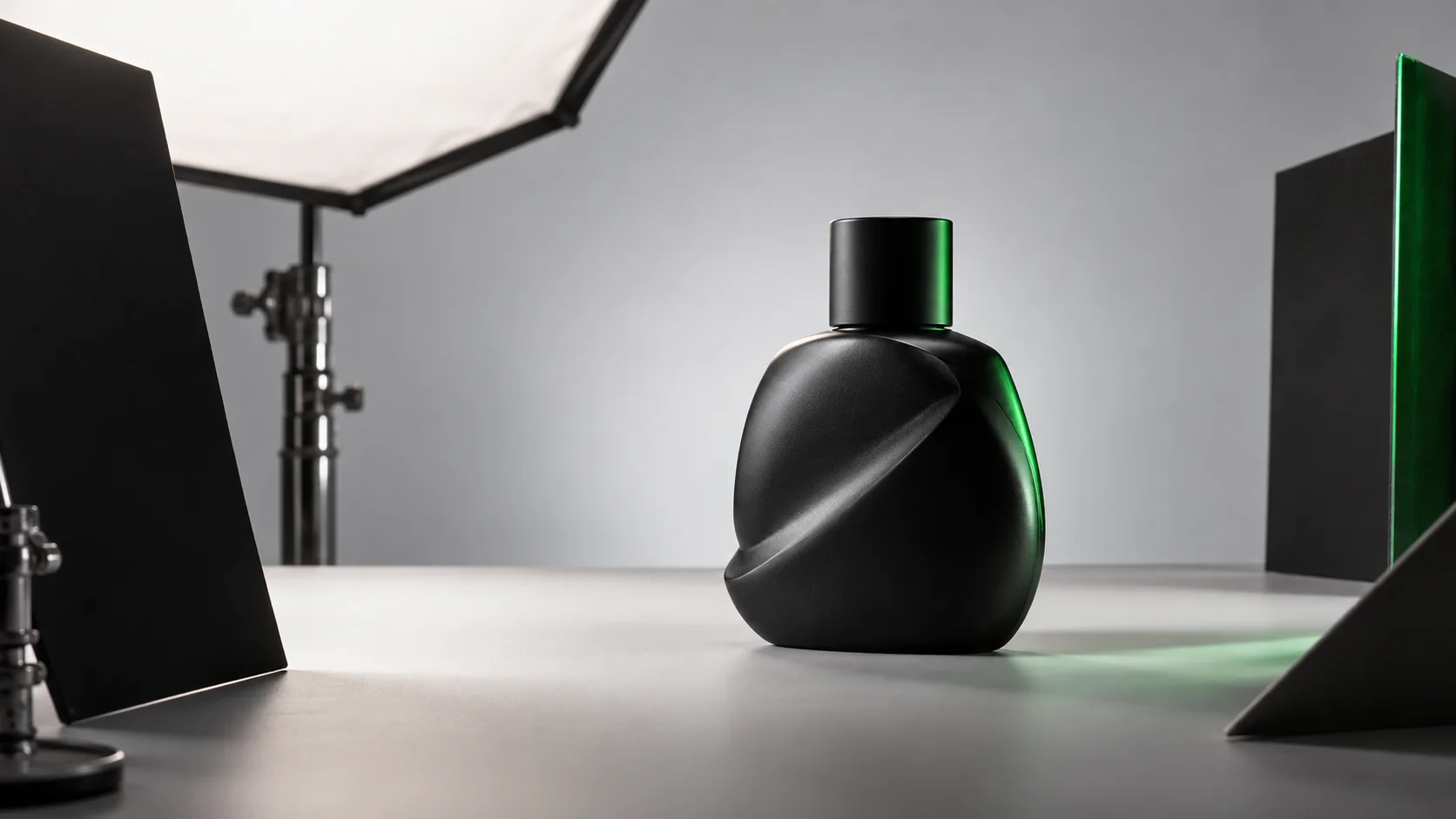 Softbox ve reflektörlerle hazırlanan profesyonel ürün fotoğrafçılığı stüdyosu